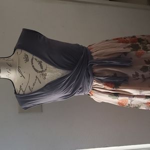 Anthropologie One September Globemallow dress